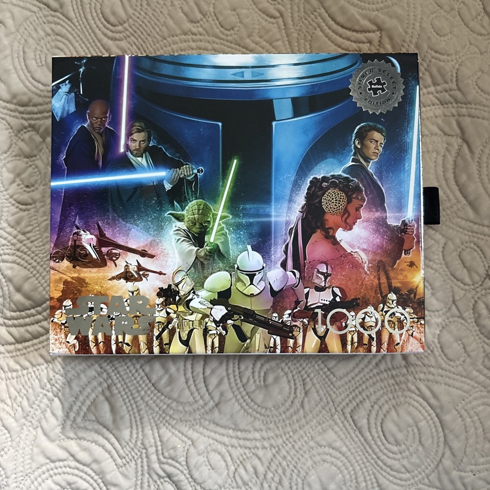 Star Wars Silver Select Edition 1000 Pc Puzzle NIB